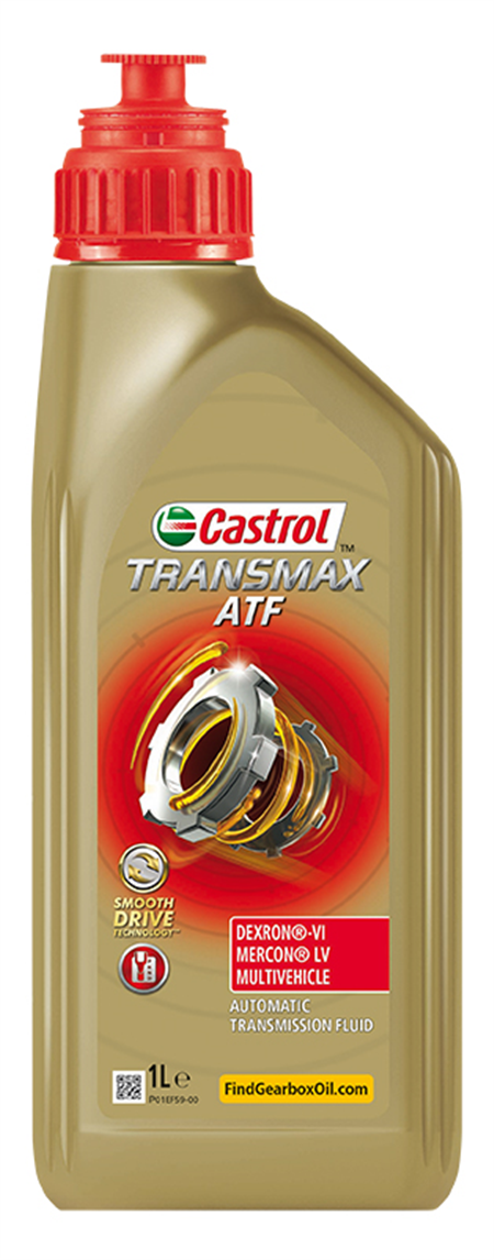 15F1C1 1L Transmax ATF Dexron VI Mercon LV Multivehicle Olej do automatických prevodovek CASTROL
